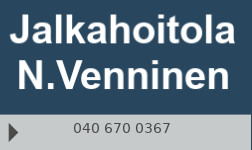 Jalkahoitola N.Venninen logo